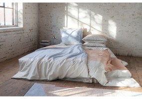 Svetlomodré obliečky na jednolôžko z bavlneného perkálu 140x200 cm Colore - Mette Ditmer Denmark