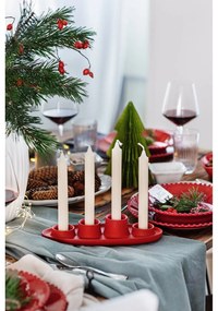 Biela kameninová váza Kähler Design Hammershoi, výška 25 cm