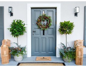 Rohožka s vianočným motívom z kokosového vlákna 40x60 cm Merry Christmas – Artsy Doormats