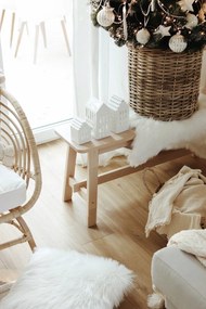 Biely keramický svietnik Kähler Design Urbania Lighthouse Manor