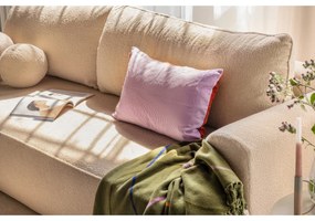 Béžová rozkladacia pohovka z textílie buklé 247 cm Quinoa – Bonami Selection