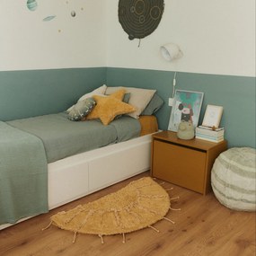 Šalviový zelený detský sedací vak Neptune – Lorena Canals