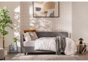 Kovový okrúhly odkladací stolík ø 43 cm Cher – Bloomingville