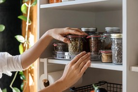 Otočný plastový organizér na koreničky ø 24 cm – Casa De Engel