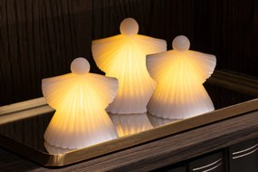 Biele svetelné dekorácie v súprave 2 ks ø 9 cm Asta – Sirius