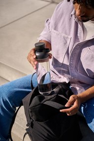 Čierna tritanová fľaša 500 ml Nordic black – Mepal