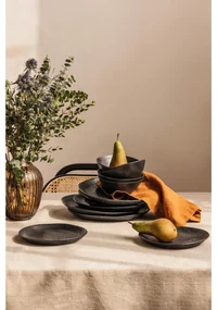 Hnedá sklenená váza Kähler Design Hammershøi, výška 18,5 cm