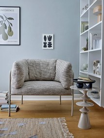 Hliníkový okrúhly odkladací stolík ø 35,5 cm Samio – Bloomingville