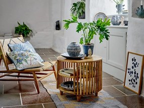 Okrúhly konferenčný stolík z mangového dreva v prírodnej farbe ø 60 cm Sali – Bloomingville