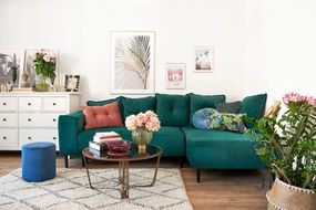 Zelená sklenená váza Bloomingville