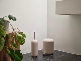 Béžová betónová WC kefa Sensu – Zone