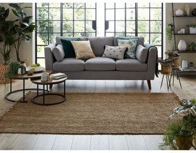 Hnedý jutový koberec Flair Rugs Jute, 120 x 170 cm