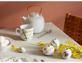 Biela porcelánová čajová kanvica Kähler Design Hammershoi, 1,2 l