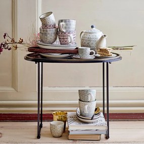 Sada 4 kameninových hrnčekov Bloomingville Karine Mugs