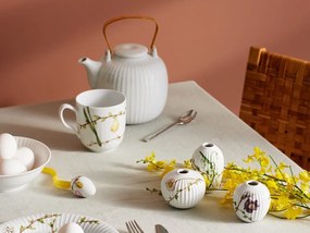 Súprava 3 miniatúrnych porcelánových váz Kähler Design Hammershøi Spring