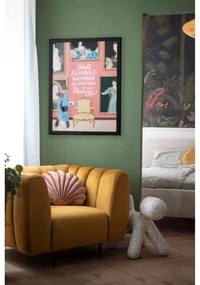 Béžová čalúnená dvojlôžková posteľ bez roštu 180x200 cm Mattis Cord – Meise Möbel