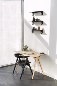 Pracovný stôl z dubového dreva 60x120 cm Ava – Gazzda