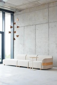 Kovový odkladací stolík 42x34.6 cm Loop - Gazzda