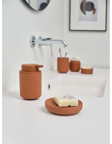 Oranžový kameninový dávkovač mydla 250 ml Ume – Zone