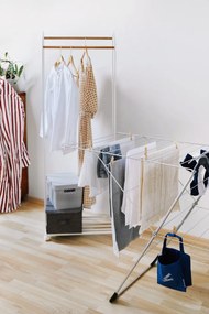 Sivý úložný box Curver Holes