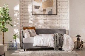 Biele ľanové obliečky na jednolôžko 135x200 cm - Linen Tales