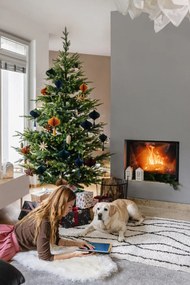 Biela ovčia kožušina House Nordic, 50 x 85 cm