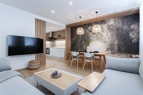 Biely konferenčný stolík Teulat Arista