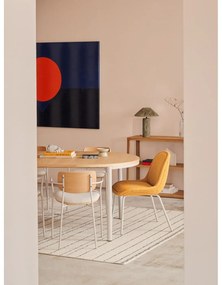 Béžové jedálenské stoličky v súprave 4 ks Maureen – Kave Home