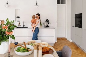 Soška z masívneho dreva Kay Bojesen Denmark Monkey Teak