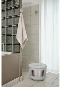 Svetlosivý nástenný kovový háčik Ume – Zone