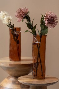 Okrúhly odkladací stolík z mangového dreva ø 35,5 cm Force – Leitmotiv