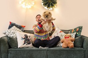 Tmavozelená pohovka 208 cm Vanda - Mazzini Sofas