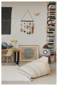 Krémový prateľný ručne tkaný bavlnený detský koberec 170x240 cm Stardust – Lorena Canals