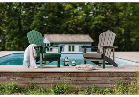 Zelené plastové záhradné kreslo Adirondack – Bonami Selection