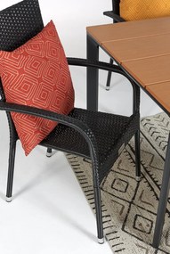 Záhradný stôl s artwood doskou Bonami Selection Thor, 147 x 90 cm