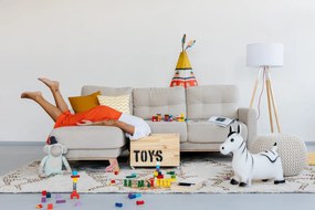 Svetlosivá variabilná rozkladacia rohová pohovka Bonami Selection Pop