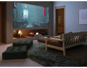 Menčestrový sedací puf Karup Design More Seaweed