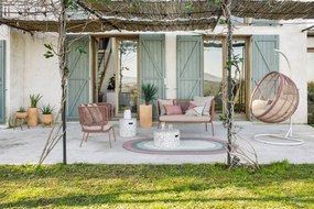 Súprava 2 terakotových kvetináčov Kave Home Celi