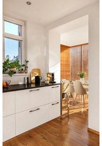 Biela kameninová váza Kähler Design Hammershoi, výška 25 cm