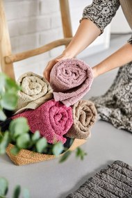 Sivá bavlnená kúpeľňová predložka Zone Tiles, 80 x 50 cm