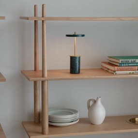 Modulárny policový systém v dekore duba v prírodnej farbe 110x148 cm Stories – UMAGE