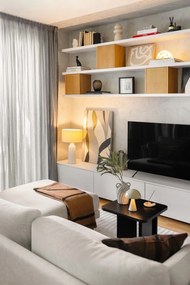 Svetlohnedá deka 130x175 cm Shadow – Mette Ditmer Denmark