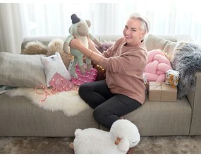 Detská hojdacia ovečka z bukového dreva Bloomingville Mini Rocking Toy