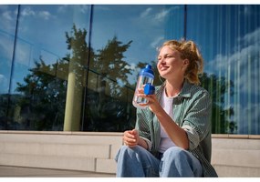 Tmavomodrá tritanová fľaša 900 ml Vivid blue – Mepal