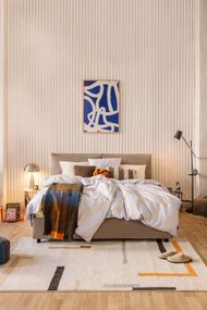 Tmavosivá LED stmievateľná stolová lampa (výška 20 cm) Mush – Hübsch