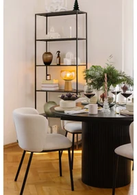Hnedá sklenená váza Kähler Design Hammershøi, výška 18,5 cm