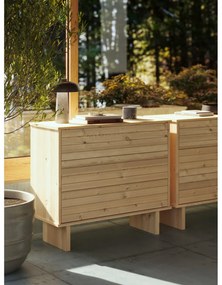 Prírodná komoda z borovicového dreva Karup Design Kommo