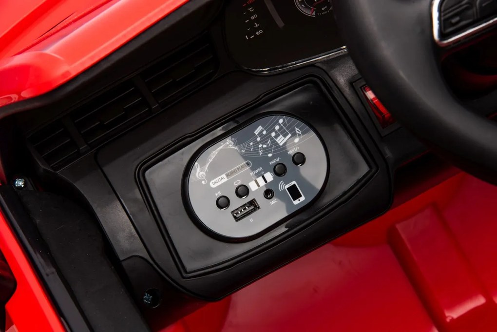 Elektrické auto Audi Q7 NEW LIFT RAMIZ PA.HL678 - červené