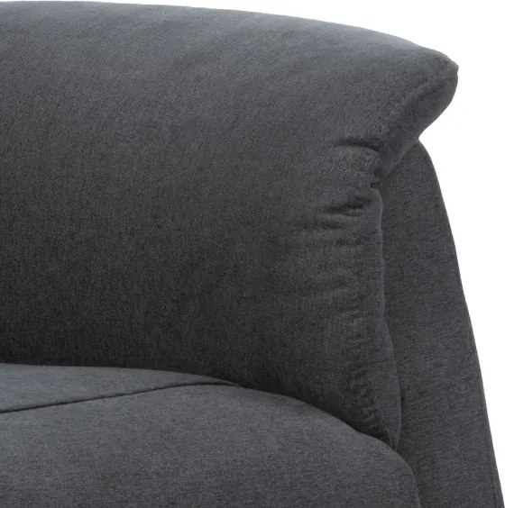 Polohovacie kreslo sivé, elektrické TV-1171 GREY2