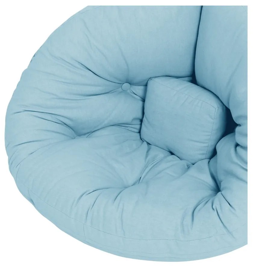 Detské rozkladacie kresielko Karup Design Mini Nido Light Blue